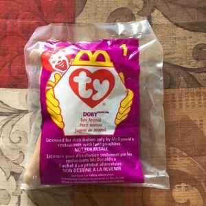 🛍️5/$20🛍️NWT McDonalds TY Mini “Doby”.